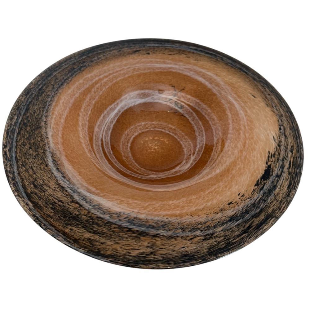 Glass Decorative Bowl Art Piece
